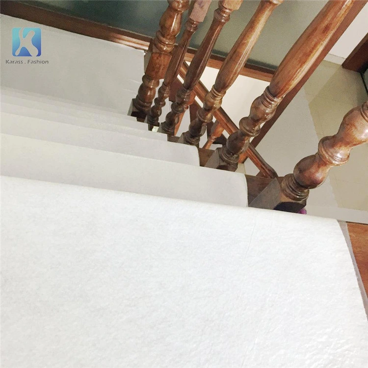 Eco-Friendly White and Grey Painter Cover Self-Sticky Fleece Mat Rolls